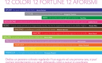 12 Colori 12 Fortune 12 Aforismi